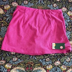 HALARA Skirt Skort Hot Pink Barbie Mini Size Large